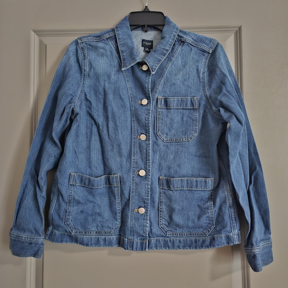 J.CREW Denim jean jacket size S - Picture 2 of 5